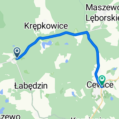 Unieszynko, Cewice to W Witosa, Cewice