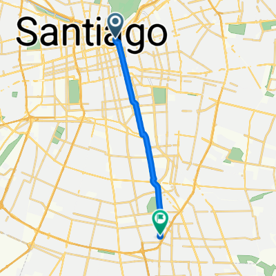 Ruta a Avenida Punta Arenas