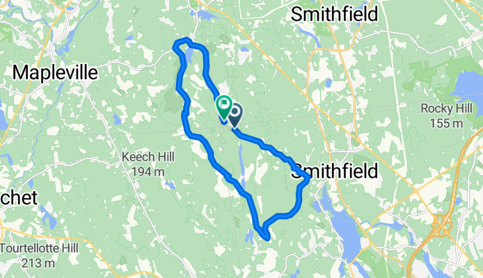 Log Rd, Smithfield to Log Rd, Smithfield