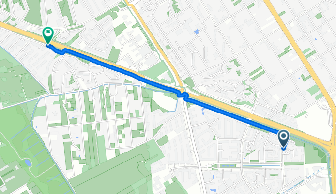 52.163, 21.079 do 52.172, 21.052