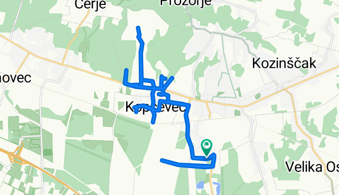 Savski Trokut, Dugo Selo to Savski Trokut, Dugo Selo