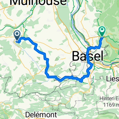 J5 Altkirch to Lörrach