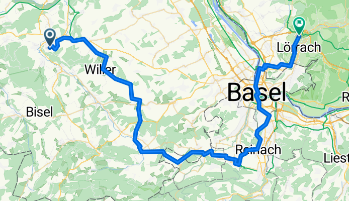 J5 Altkirch to Lörrach