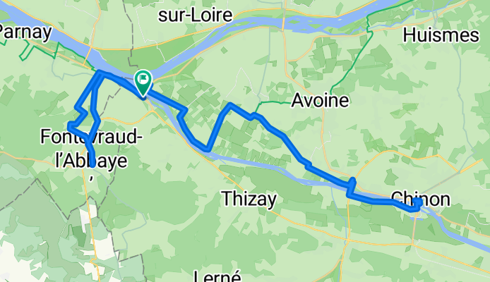 De Route de Chinon à Route de Chinon