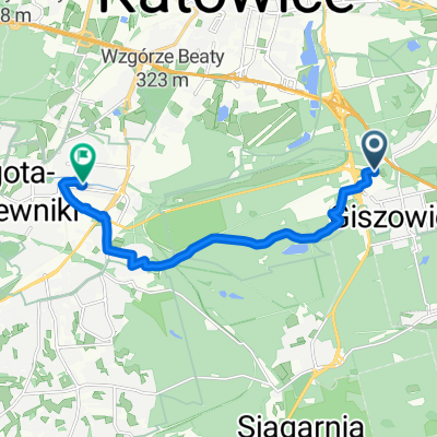 Kolista, Katowice do Stara Kłodnicka, Katowice