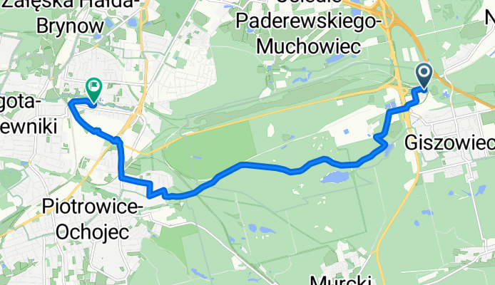 Kolista, Katowice do Stara Kłodnicka, Katowice