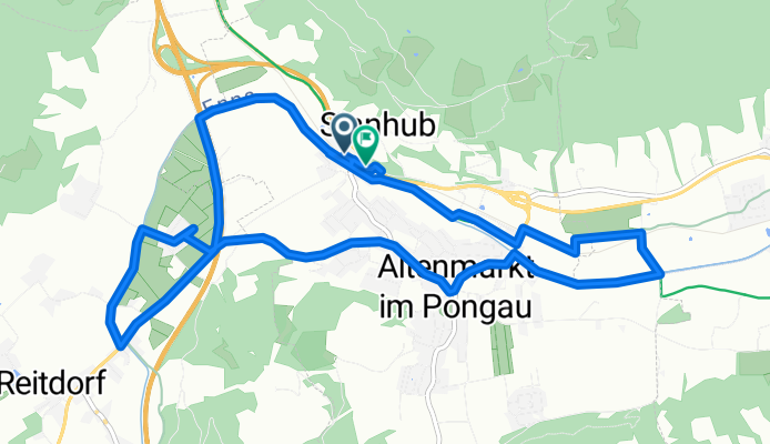 Glockerfeld, Altenmarkt im Pongau nach Glockerfeld, Altenmarkt im Pongau