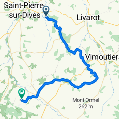 Rue de la Maladrerie, Saint-Pierre-en-Auge à Route du Bourg, Merri