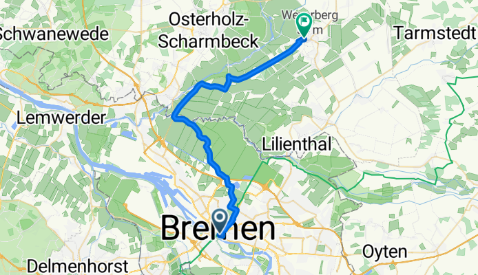 Marktstraße nach Im Rusch 1B