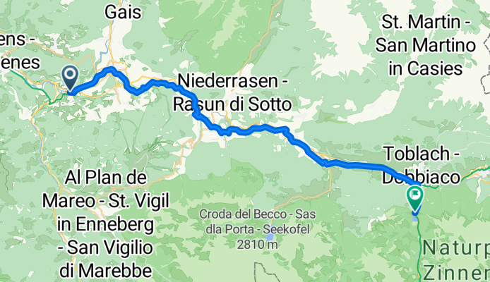 Etappe 4: Bruneck - Toblacher See