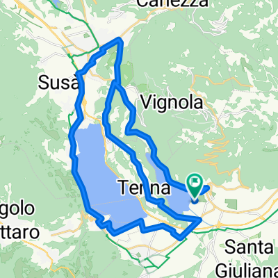 Roadbike - Lakes Levico and Caldonazzo - and Tenna Hill