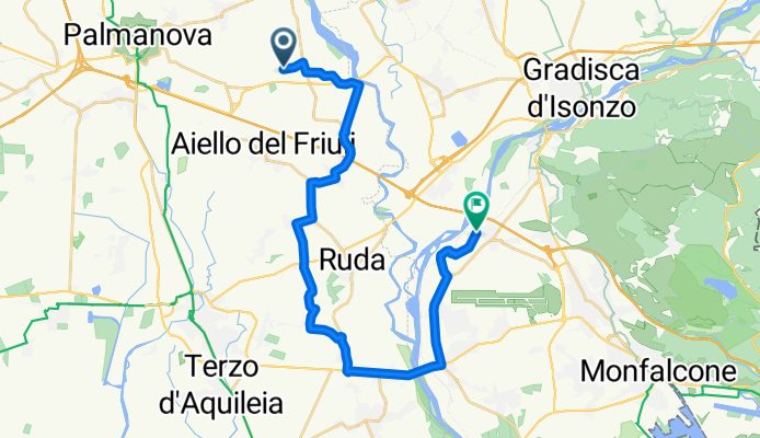 From San Vito al Torre to San Pier d'Isonzo