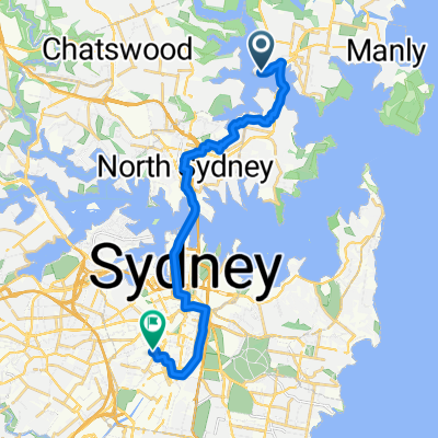 Seaforth Cr, Seaforth to Locomotive St, Eveleigh