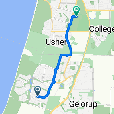 Jull Way, Dalyellup to Rotary Ave, Withers