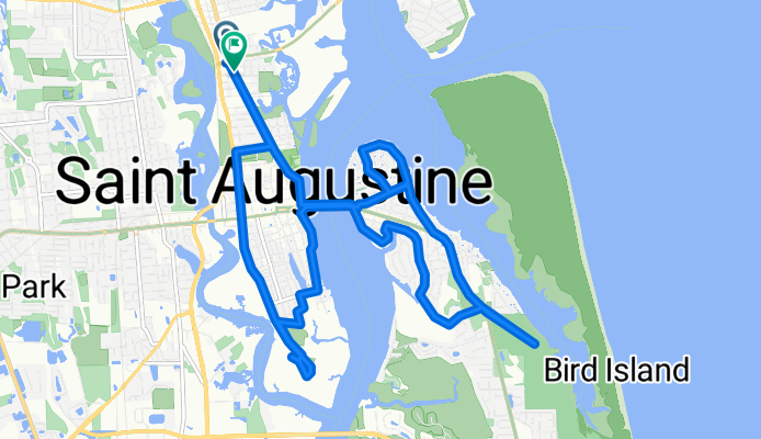 N Ponce de Leon Blvd, St. Augustine to W San Carlos Ave, St. Augustine