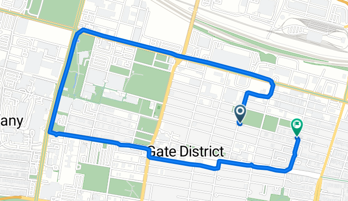 Rutger St, St. Louis to Rutger St, St. Louis