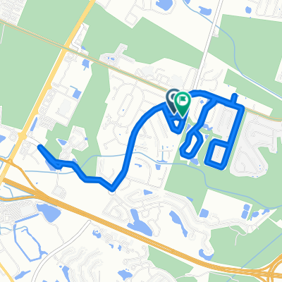 Deer Walk Rd, Pooler to Deer Walk Rd, Pooler