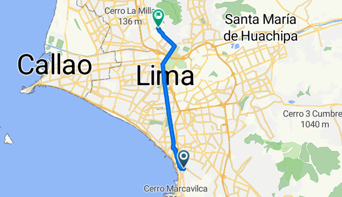 Ruta de descanso