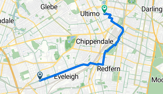 Brown St, Newtown to Darling Dr, Haymarket