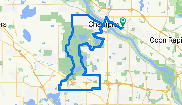 Route to Blackfoot St