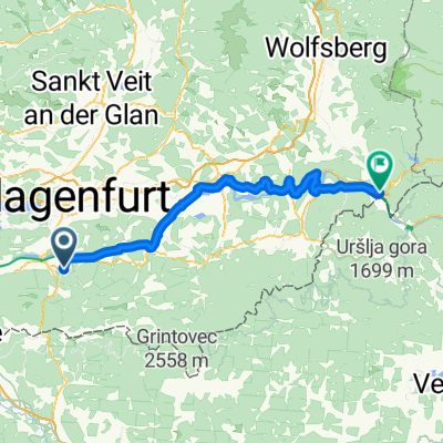 Drauradweg Etappe 5: Ferlach-Lavamünd/Jauntal