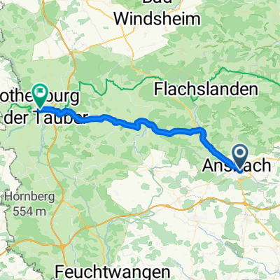 Route zu Hotel-Gasthof Post