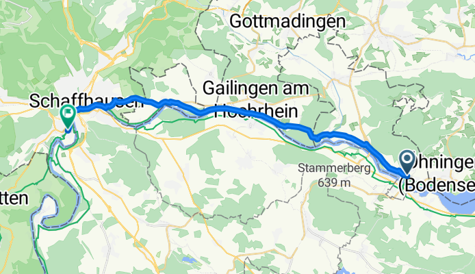 Obergass nach Neuhausen