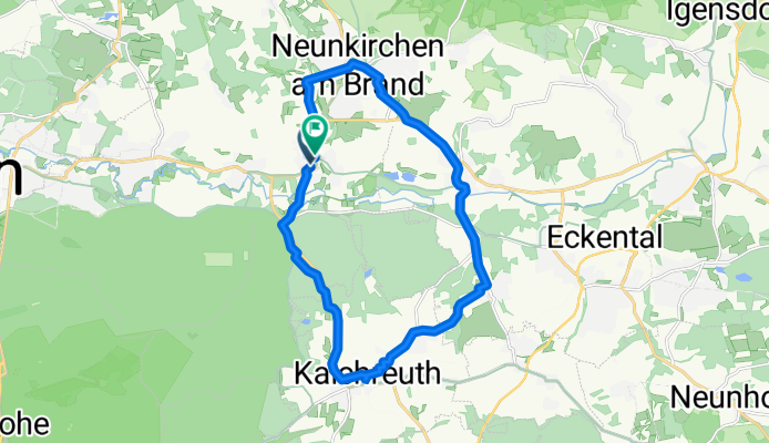 Route in Dormitz