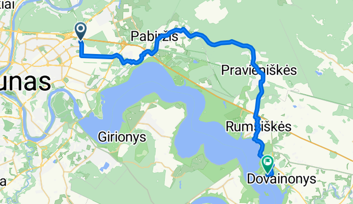 From Kaunas to Kaišiadorys