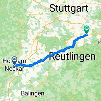 Von Horb am Neckar bis Neckartenzlingen