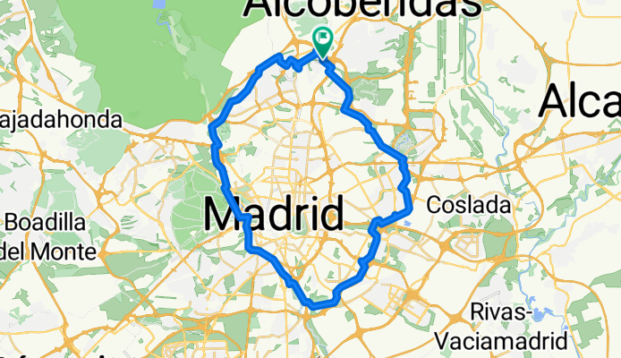 De Calle de Sobrado 34D a Calle de Sobrado 34D