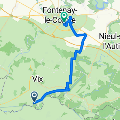 De Drapelle à Allée de la Vallée Verte
