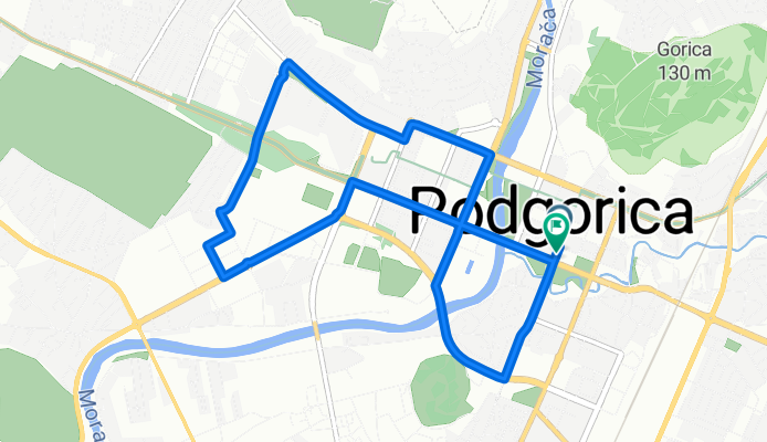 Podgorica CM 91 - ponocna voznja