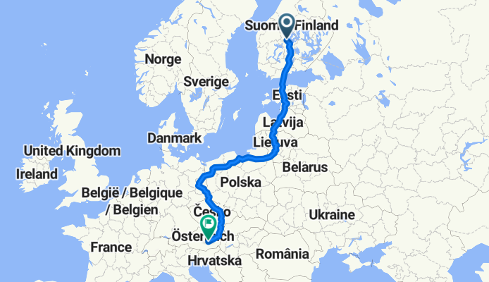 From Ryfoss to Sankt Marein-Feistritz
