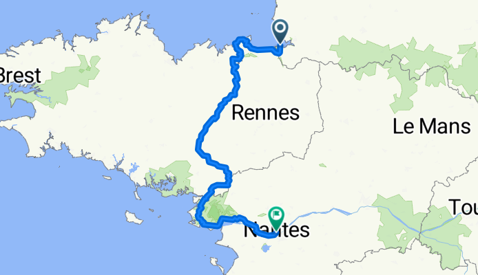 Mont Saint Michel-Nantes