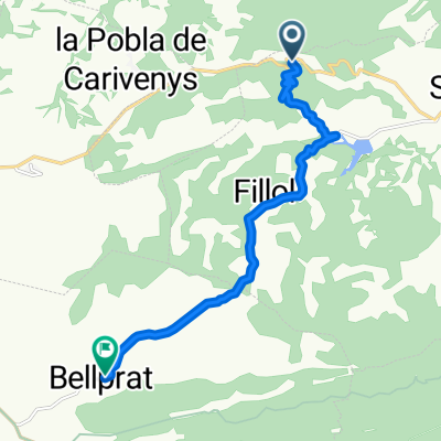 C-241c, Sant Martí de Tous a Carrer Catalunya, Bellprat