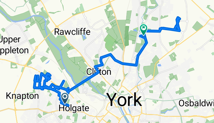 Burnsall Drive, York to Meadowfields Drive, York