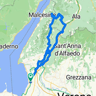 Route in Lazise