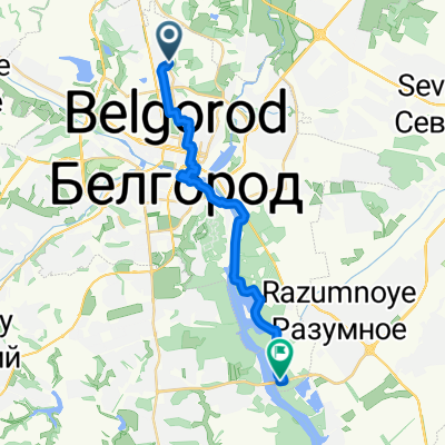 улица Железнякова, Bélgorod a Дальняя Тихая улица, Bélgorod