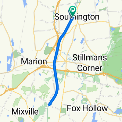 S Center St, Southington to S Center St, Southington