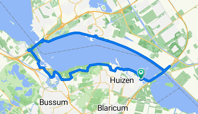 Rondje Gooimeer clockwise