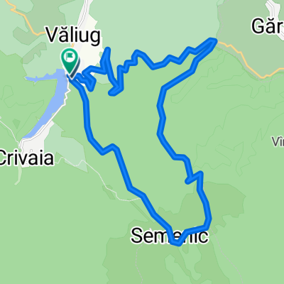 Route in Văliug