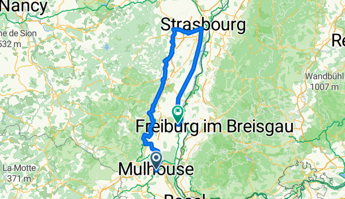 Start of EuroVelo 5 - Via Romea - End of EuroVelo 5 - Via Romea - EuroVelo 5 - Via Romea