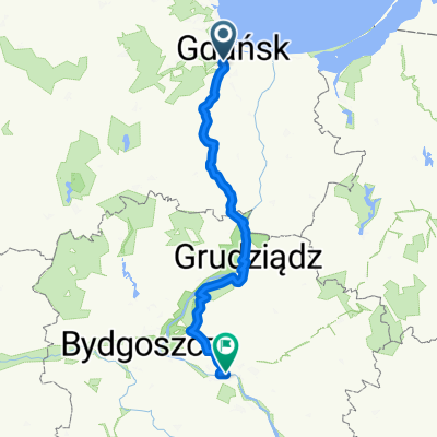 Ofiar Grudnia 70, Gdańsk do Wały Gen Sikorskiego, Toruń