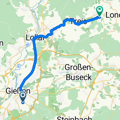 Erdkauter Weg, Gießen nach Allertshäuser Straße, Allendorf (Lumda)