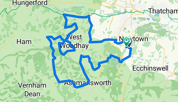 Route in Newbury