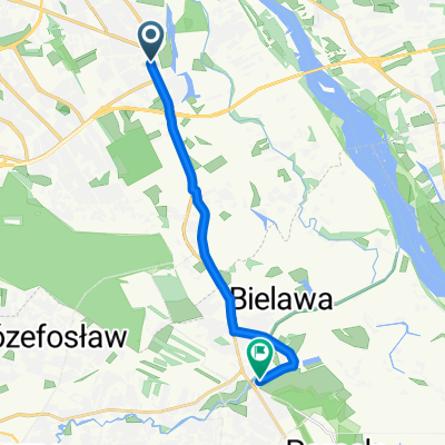 F Klimczaka, Warszawa do al Wojska Polskiego, Konstancin-Jeziorna
