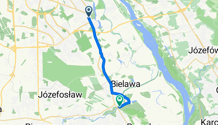 F Klimczaka, Warszawa do al Wojska Polskiego, Konstancin-Jeziorna