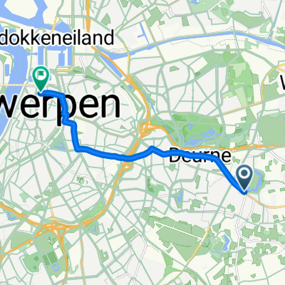 Herentalsebaan, Borsbeek naar Kommekensstraat, Antwerpen