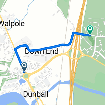 Bristol Road, Bridgwater to Greenacres, Bridgwater